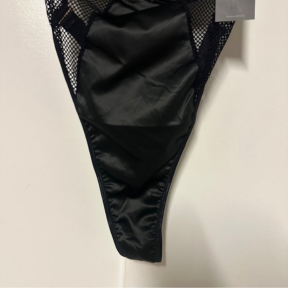 Oh La La Cheri Sexy Lingerie BLK Strappy Teddy Harness Straps NWT Size Medium - Picture 4 of 9